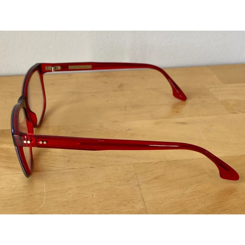 Claire Goldsmith Williams Silver Claret 53-14 140 Eyeglasses Frame